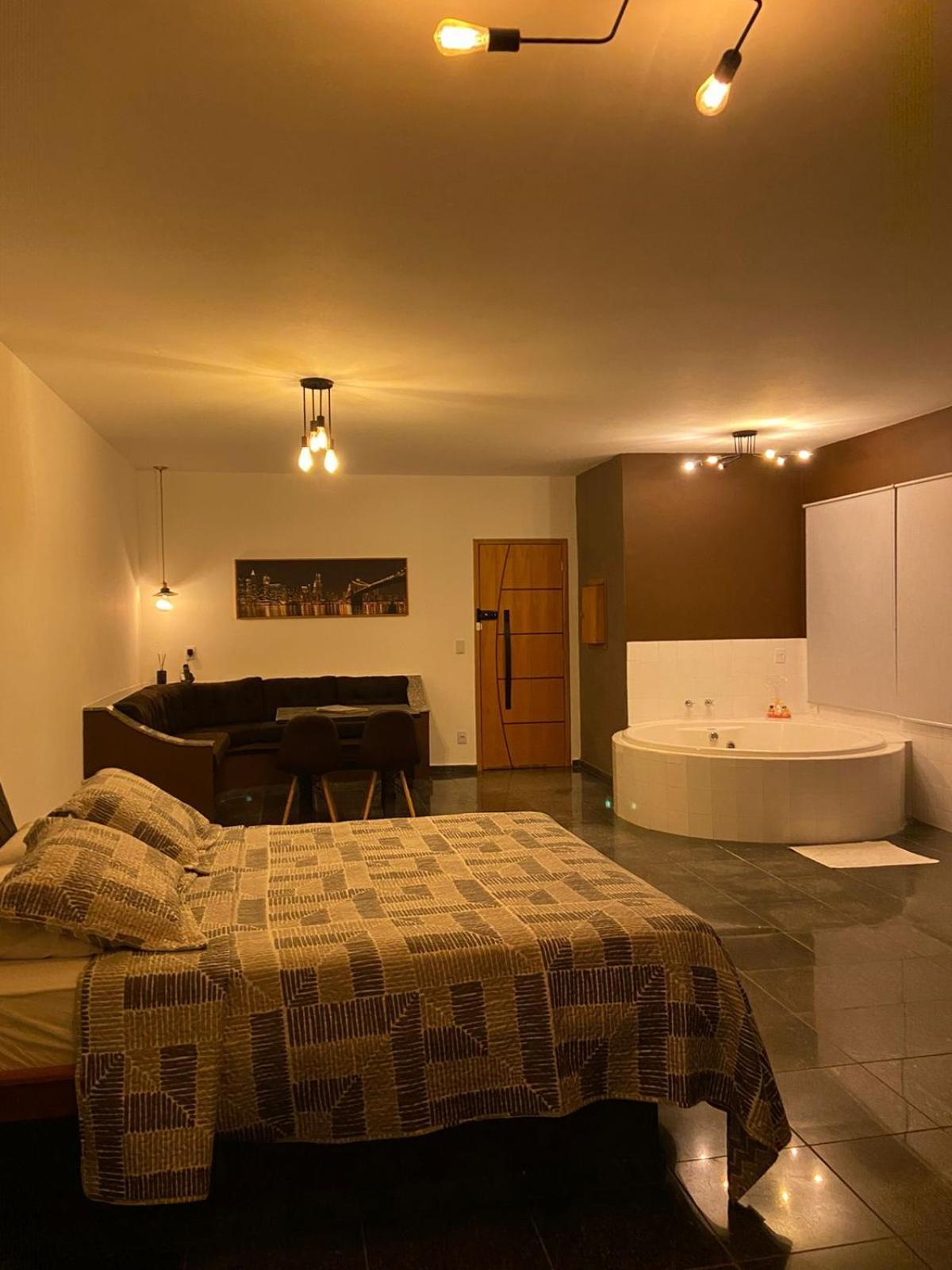 Gran Luha Motel, Hotel E Chales Brotas Buitenkant foto