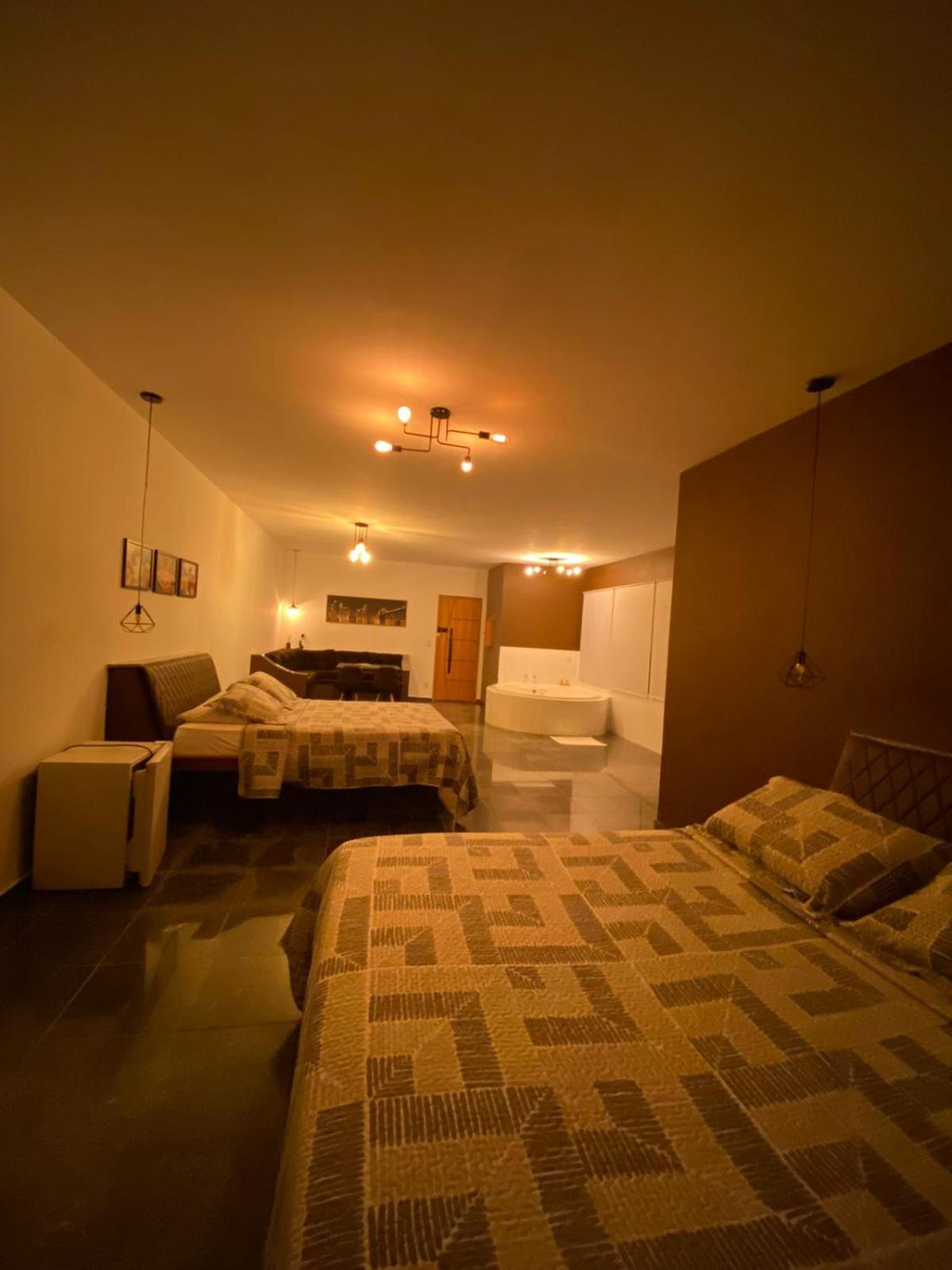 Gran Luha Motel, Hotel E Chales Brotas Buitenkant foto