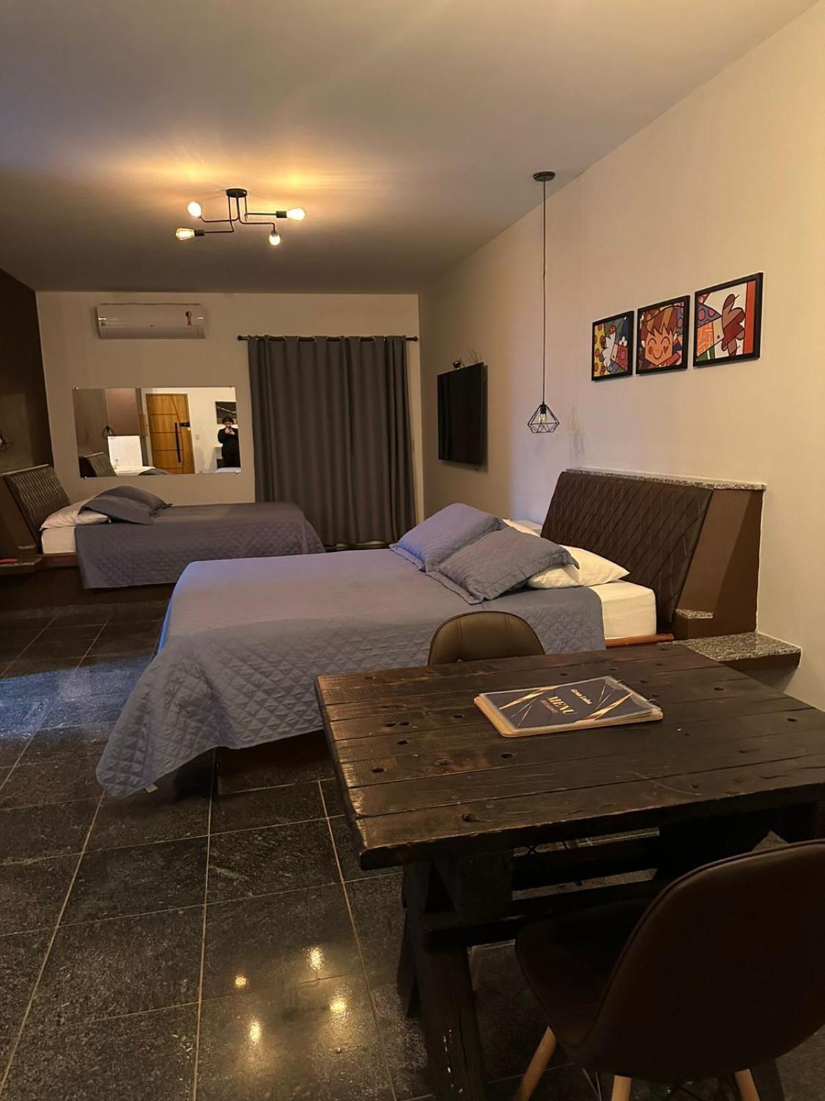 Gran Luha Motel, Hotel E Chales Brotas Buitenkant foto